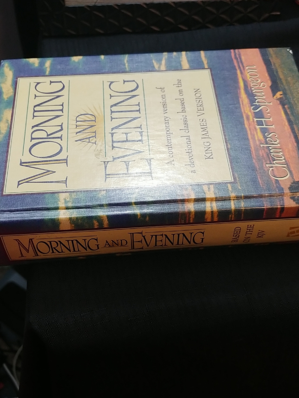 Morning and Evening Devotional - Blue Cover - Picture 2 of 11